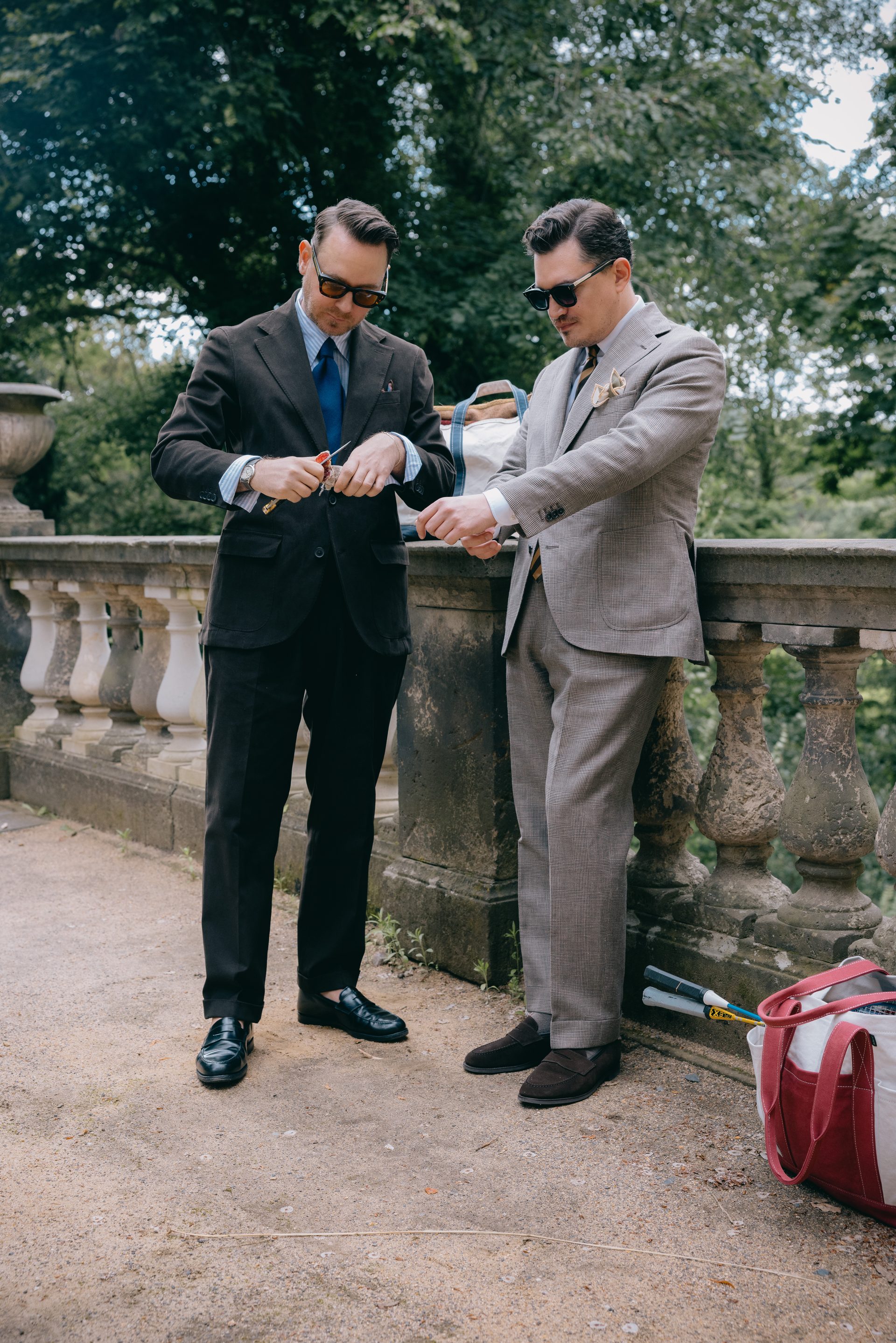 Sommerleinen Lifestyle Content Rooks & Rocks Schlosspark